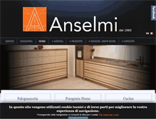 Tablet Screenshot of anselmimobili.it